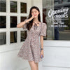 Real S Cost-Effective Lace Floral Dress Women's French Heart
