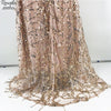 Gold Sequin Sundress 2022 New Clothing Women Sexy Backless Split Luxury Sequined Tassel Party Club Wear Maxi HL Dress
