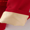 Red Elegant Blazer Chic Street Single Breasted Belt Women's French Round Neck Long Sleeve Outer FP To Love