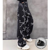 Retro High Waist Straight Jeans Women Spring And Autumn Street Print Wide Leg Pants Loose Y2K Harajuku Jeans Female