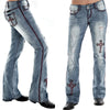 Retro Jeans Women Embroidery Denim Pants Loose Jeans Plus Size Long Trouser Casual Pants Female Women Clothes 2022