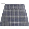 Retro Plaid Blazer Set Single-breasted Jacket & Pencil Skirt 2 Pieces Skirt Suit Female Office Ladies Blazer Suit two piece set