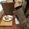 Retro Plaid Wool Suit Jacket Women 2023 Spring Autumn Plus Size Blazer Women's Fat Mm Slim Plaid Suit Coat 200kg