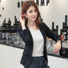 Retro Spring Casual All-match Women Blazers Jackets Work Office Lady Suit Autumn Korea  Slim Business Short Blazers Coat