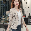 Retro Spring Casual All-match Women Blazers Jackets Work Office Lady Suit Autumn Korea  Slim Business Short Blazers Coat