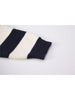 Retro Vintage stripe Zip Up Women Cardigan For Girls Korean Style Long Sleeve Loose Sweaters Casual Hooded Knitted Sweatshirt