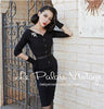 Retro elegant Three Quarter sleeve jacket ladies high waist half body goddess suit skirt female autumn