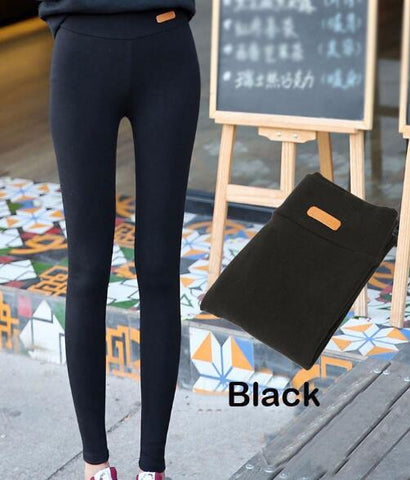 Spring Leggings Women High Waist Leggins Pants Warm Punk Legging Gothic Cotton Plus Size Leggings RZF1449