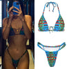Rinabe Sexy Bikini Floral Print Swimwear String Bikini Set Push Up Swimsuit 2023 Bikinis Women Biquini Beach Bathing Suit Women