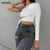 Ripped High Waist Jeans Women Straight Leg Loose Boyfriend Jean Pants Casual Wash Denim Trousers Streetwear Baggy Pants
