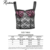 Rockmore Lace Camis Summer Tops For Women 2022 Strawberry Print Harajuku Korean Cute Low Cut Sexy Crop Tank Top Skinny Clubwear