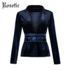 Gothic Women Blazer Feminino 2022 Jacket Women Blazers And Jackets Ladies Blazer Waist Casual Tops Office Lady Fashion