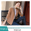 S-3XL Autumn Temperament Women's Plus Size Suit 2022 Spring and Autumn High-quality Casual Professional Office Blazer Female