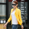 S-4XL New Women's Casual Blazer Coat Spring 2022 Fashion Elegant Solid color Button Slim Workwear Suits Tops Female Plus size