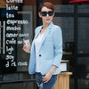 S-4XL New Women's Casual Blazer Coat Spring 2022 Fashion Elegant Solid color Button Slim Workwear Suits Tops Female Plus size