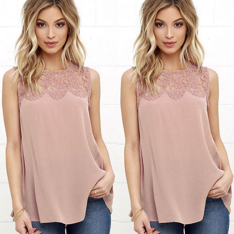 S-XXXL Tank top Women Elegant Flower Embroidery Lace Vest 2022 New Fashion Summer Tube Top Sleeveless Shirt Clothing For Lady