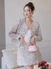 2023 autumn and winter women's clothing styles Round Neck Tweed Suit 1017