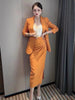 Suit, 2023 Early Autumn Mid-Length Dress Set 0822