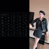 2023 autumn and winter women's clothing styles Tassel Jacket with Skirt Suit 0922