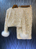 2023 autumn and winter women's clothing styles Three-Dimensional Decoration Jacket with Skirt Suit 0930