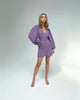 V-neck High Waist Lantern Sleeve Ladies French Dress Long Sleeve Skirt  Woman Dress  Dresses Women  Willon Green Dress