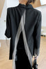 ZCSMLL Suit coat women's design sense niche 2023 spring and autumn small suit autumn slim split top