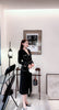 2023 autumn and winter women's clothing styles Short Suit Coat High Waist Skinny Pants Suit 0907
