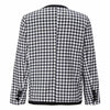 SALEQI Ladies Plaid Women Blazer Single Breasted Spring Autumn Jacket 2022 Casual Long Sleeve Female  Patchwork Suits Coat