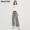 SELECTED Women's Retro Style Loose Straight Casual Jeans S|420432001