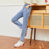 SEMIR Denim Trousers Women Low-Waisted Butt-Lifting Slim Fitting Feet Pants 2022 Spring And Summer Light Blue Jeans Female
