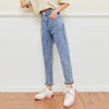 SEMIR Denim Trousers Women Low-Waisted Butt-Lifting Slim Fitting Feet Pants 2022 Spring And Summer Light Blue Jeans Female