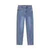 SEMIR Jeans Women Blue Split Vintage 2022 Summer Low-Rise Straight Trousers Washed Retro Demin Pants For Woman