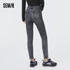 SEMIR Jeans Women High-Waisted Feet Pants 2022 Spring And Autumn Smart Thermostatic Pants Small Tights
