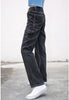 SHENGPALAE 2022 Summer Casual Jeans Woman Long Trousers Cowboy Female Loose Streetwear High Waist Straight Pants ZA3972