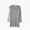 SHIJIA V-neck Sweater Dress Woman Autumn Winter Long-sleeve Knitted Dress Vestido Mujer Female Korean Loose Twist Knitwear