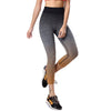 Women High Waist Fitness Pants Breathable Capri Pants Casual Exercise Elastic Leggings High Stretch Pants Trouser