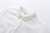 STVY Fish Bones Cat Embroidery Women Shirts Spring White Blouses Ladies Tops Female Blusas Camisa Double Cotton Yarns Clothes