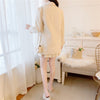 SWEETXUE Elegant Skirt Suits Women Plaid Blazer Suit Jacket + Slim Mini Skirts + White Bow Shirt 3 Pieces OL Sets 2022