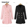 Women Blazers Jacket Coat Spring 2022 Fashion Plus Size Slim Jacket 3XL Female Fashion Long Blazer Ladies  Tassel Big