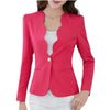 SYB 2022 NEW Autumn casual jackets women slim short design suit jackets office women coat clothing