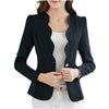 SYB 2022 NEW Autumn casual jackets women slim short design suit jackets office women coat clothing