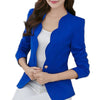 SYB 2022 NEW Autumn casual jackets women slim short design suit jackets office women coat clothing