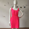 Women Neon Boho Summer Sleeveless Casual Party Mini Dress Holiday Beach Sundress Tank Button candy 7 color big size 5XL