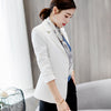 White Black Women Blazers And Jackets Autumn Winter Double Button Blazer Femenino Spring Ladies Blazer Female