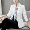 White Black Women Blazers And Jackets Autumn Winter Double Button Blazer Femenino Spring Ladies Blazer Female