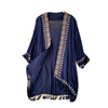 Saliency Bohemian Retro Ethnic Heavy Industry Embroidery Cardigan Jacket Female Design Sense Tassel Holiday Sunscreen Top Tide