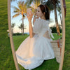 Sanya seaside photo taking tour clothes women's vacation beach skirt super Fairy Travel wear women's dress