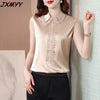 Satin shirt women's summer 2023 style inner suit jacket Korean loose sleeveless top bottoming shirt imCharms