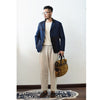 Saucezhan Men Blazers Men Jacket Blazer for Men Sashiko Spliced Blazers  men jacket  mens blazer jacket  Casual  COTTON  Daily