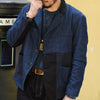 Saucezhan Men Blazers Men Jacket Blazer for Men Sashiko Spliced Blazers  men jacket  mens blazer jacket  Casual  COTTON  Daily
